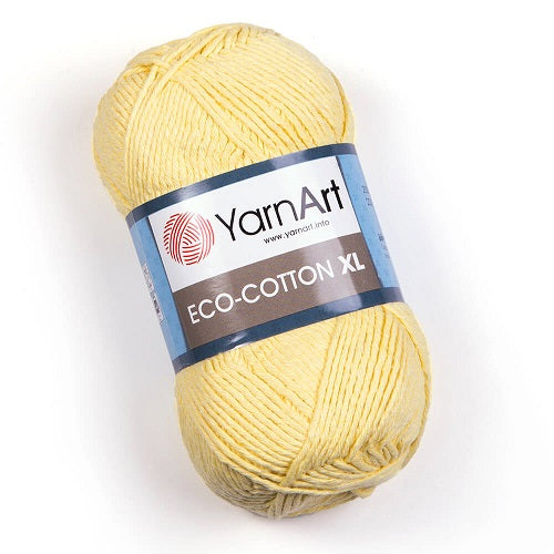 חוטי כותנה עבים לסריגת יד ECO COTTON 200g/220m