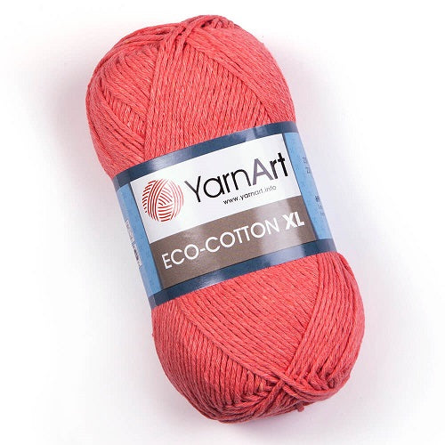 חוטי כותנה עבים לסריגת יד ECO COTTON 200g/220m