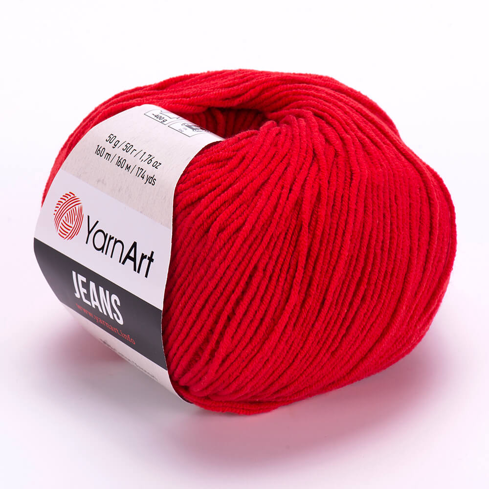 ג׳ינס חוטי כותנה למסרגות מס׳ 3-3.5 JEANS 50g/160m