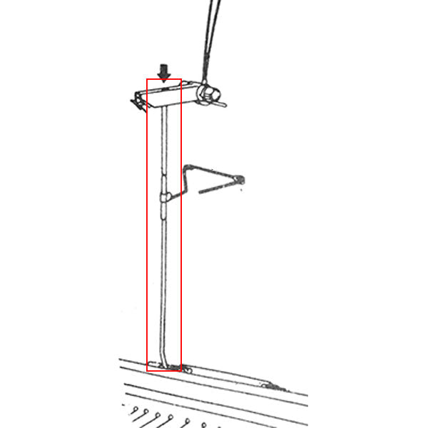 מוט מוביל החוט למכונת סריגה SK280/840/155
