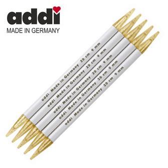 5 מסרגות לגרביים עבות 9-15 מ"מ