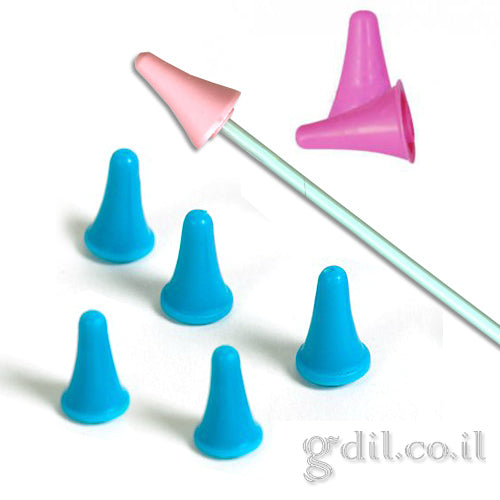 סט זוגות של סוגרים למסרגות