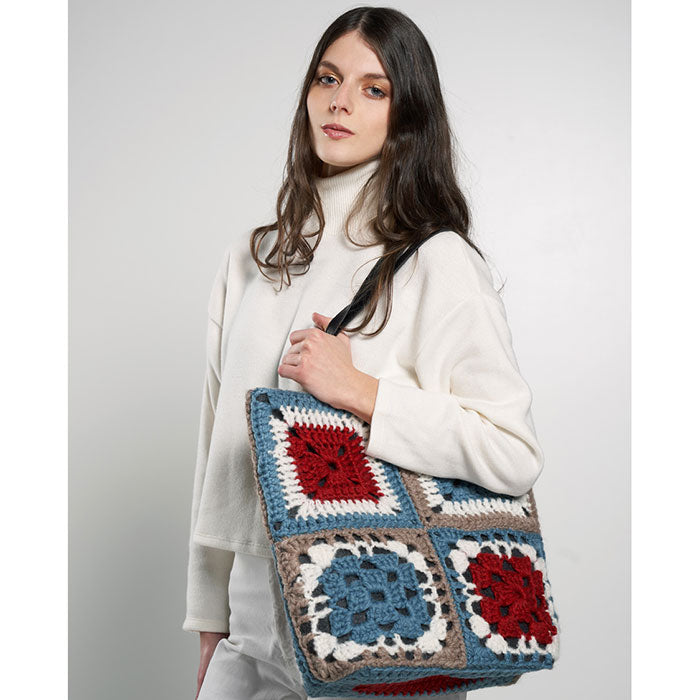 תיק ריבועי סבתא