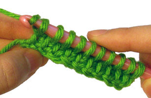 הוראות לסריגה טוניסאית בסיסית