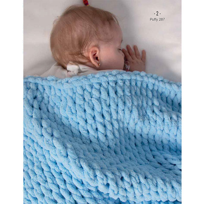 שמכה לתינוק מצמר לולאות פאפי PUFFY