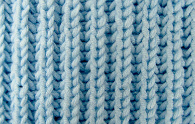 טכניקות סריגה - פטנט אנגלי