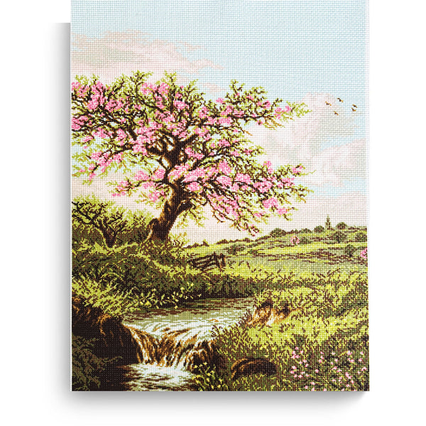 ערכת רקמה מודפסת על בד אידה 50X40 ס״מ Art.0221