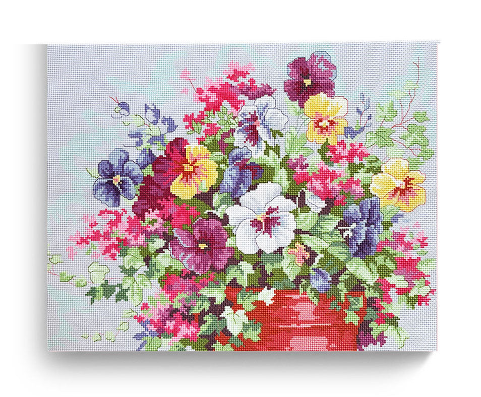 ערכת רקמה מודפסת על בד אידה 50X40 ס״מ Art.0278