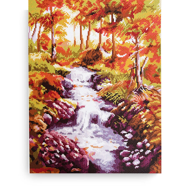 ערכת רקמה מודפסת על בד אידה 50X40 ס״מ Art.0407