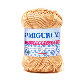 כותנה צבעונית לסריגת בובות וחולצות 50g/136m AMIGURUMI PRINT
