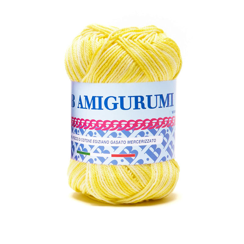 כותנה צבעונית לסריגת בובות וחולצות 50g/136m AMIGURUMI PRINT