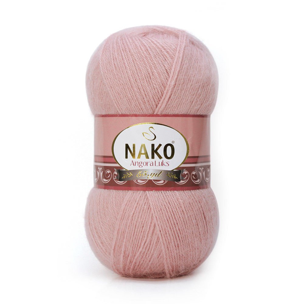 צמר מוהר לסריגת סוודרים ושאלים ANGORA LUKS
