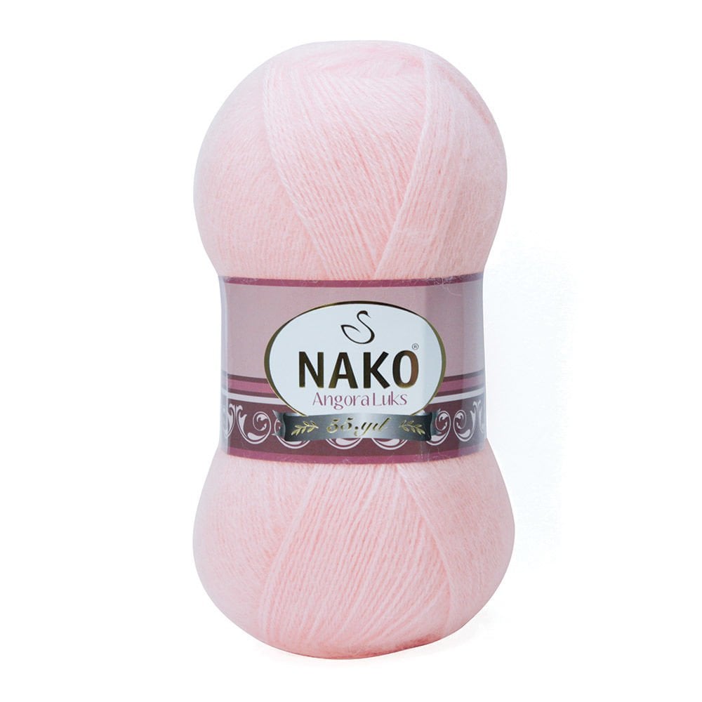 צמר מוהר לסריגת סוודרים ושאלים ANGORA LUKS
