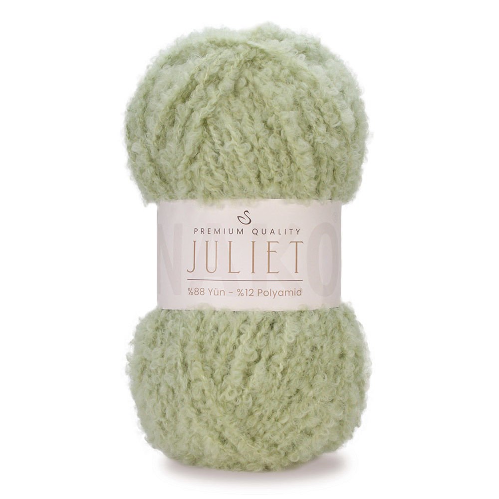 ג׳ולייט חוטי בוקלה פרימיום למסרגות 8-10 JULIET