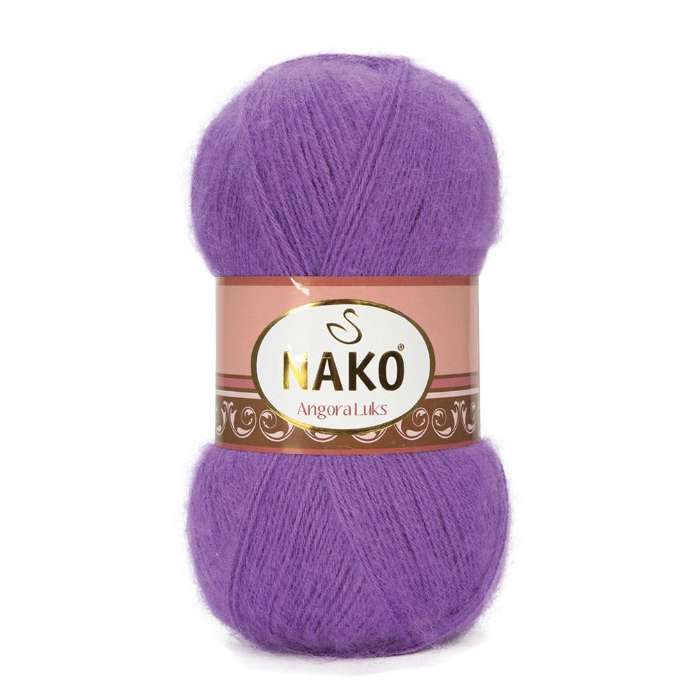 צמר מוהר לסריגת סוודרים ושאלים ANGORA LUKS