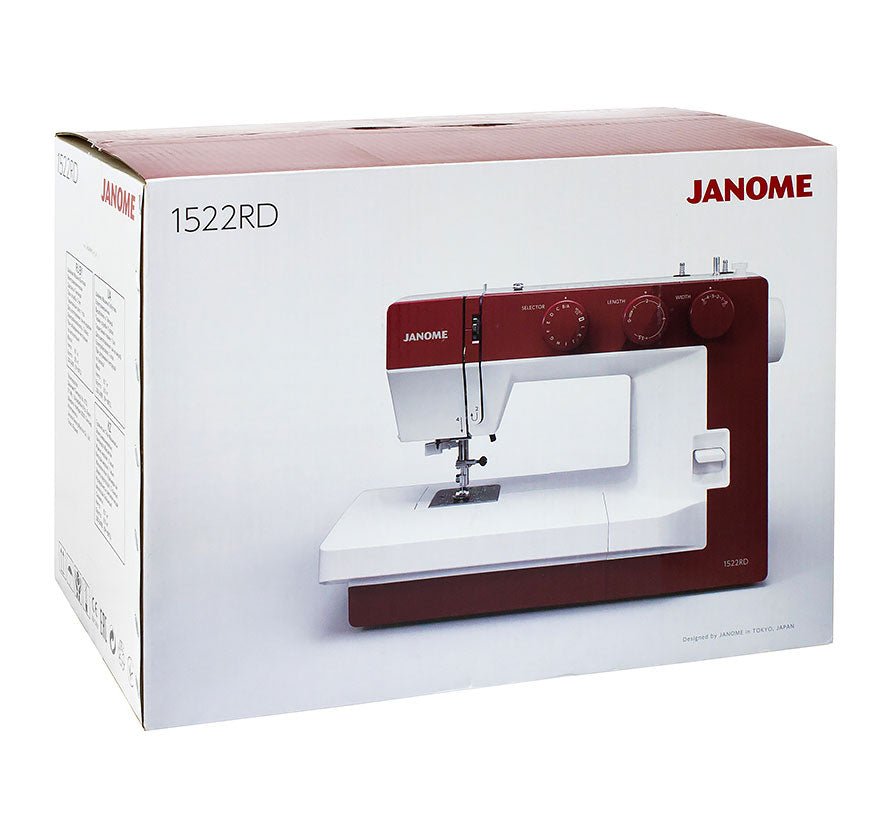 מכונת תפירה ינומה JANOME - יבוא מקביל