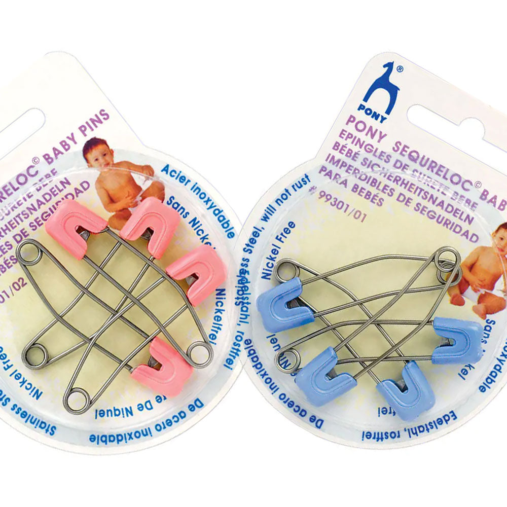 סט 4 סיכות ביטחון עם סגירה בטוחה לילדים ותינוקות