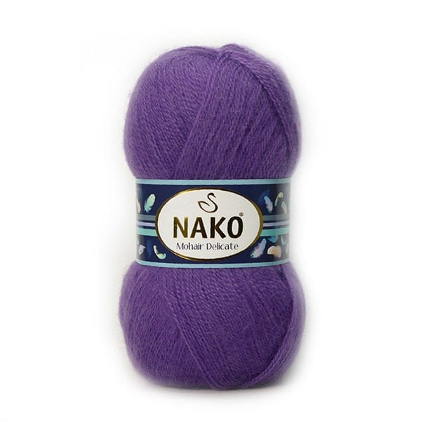 צמר מוהר רך ואווררי לסריגת שאלים MOHAIR DELICATE