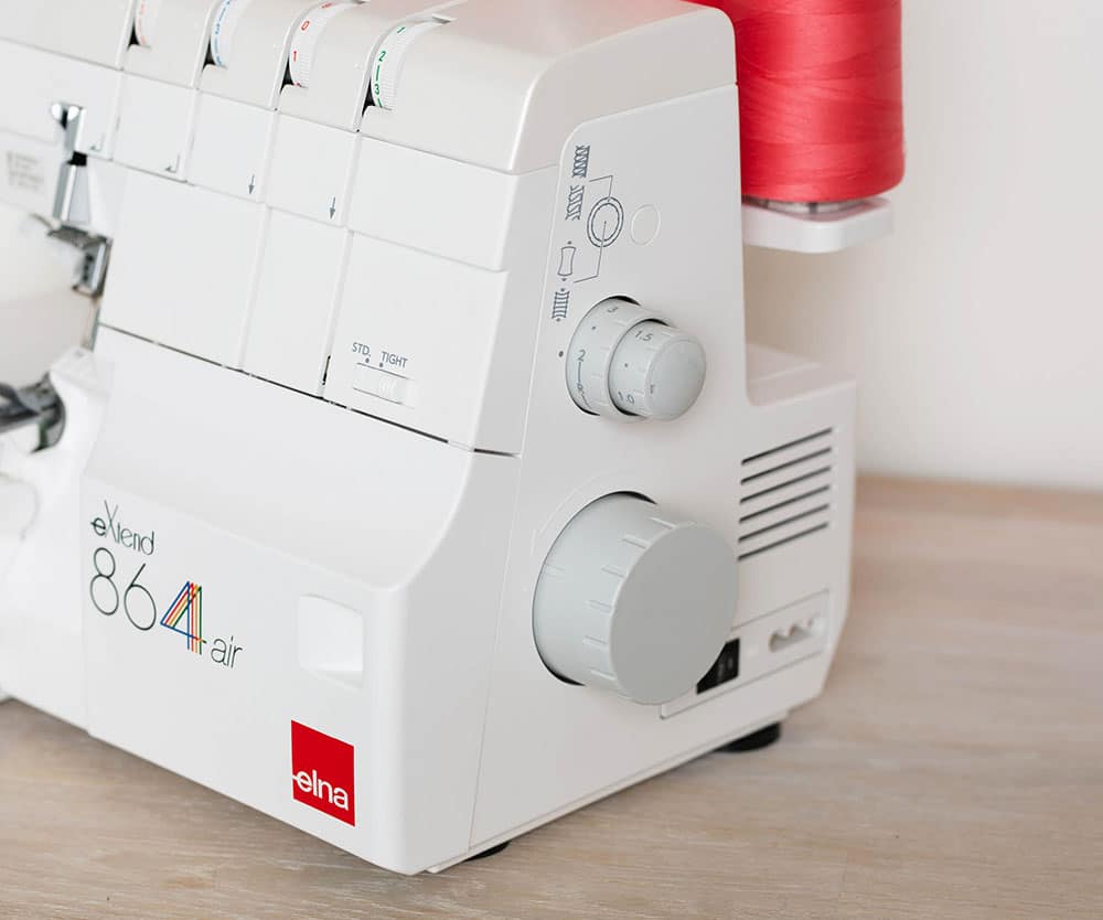 אוברלוק אייר עם השחלה אוטומטית 864 air ELNA