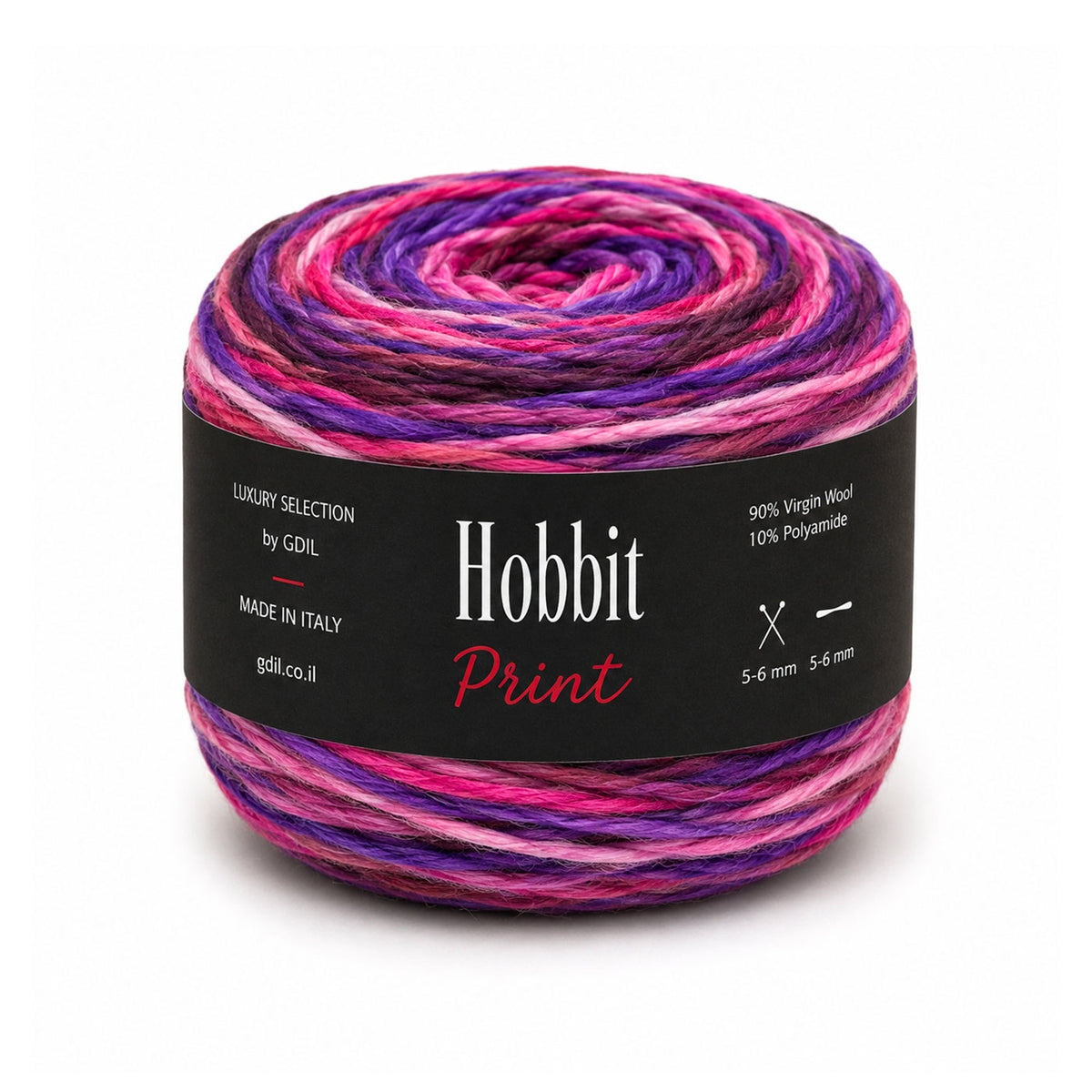 צמר מודפס תוצרת איטליה - HOBBIT PRINT