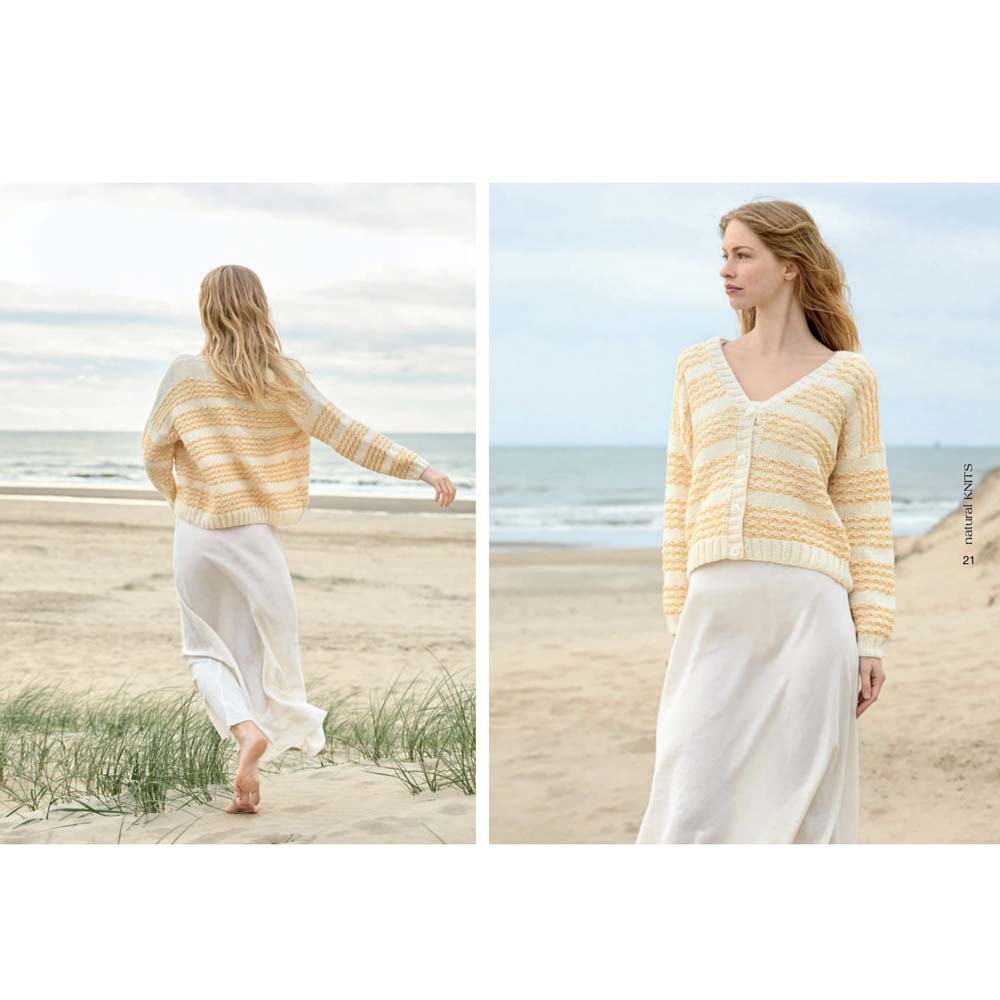 LANA GROSSA חוברת סריגה מס׳1 NATURAL KNITS - מהדורה גרמנית