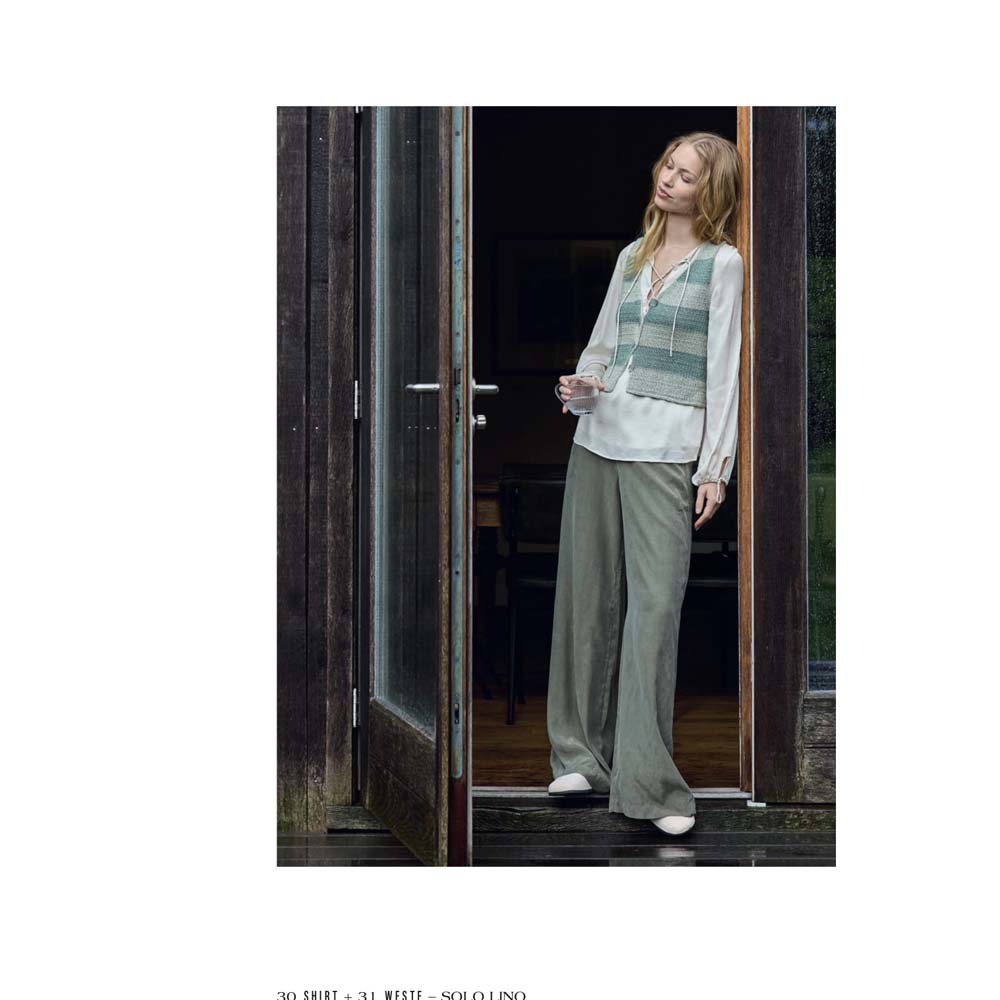 LANA GROSSA חוברת סריגה מס׳1 NATURAL KNITS - מהדורה גרמנית