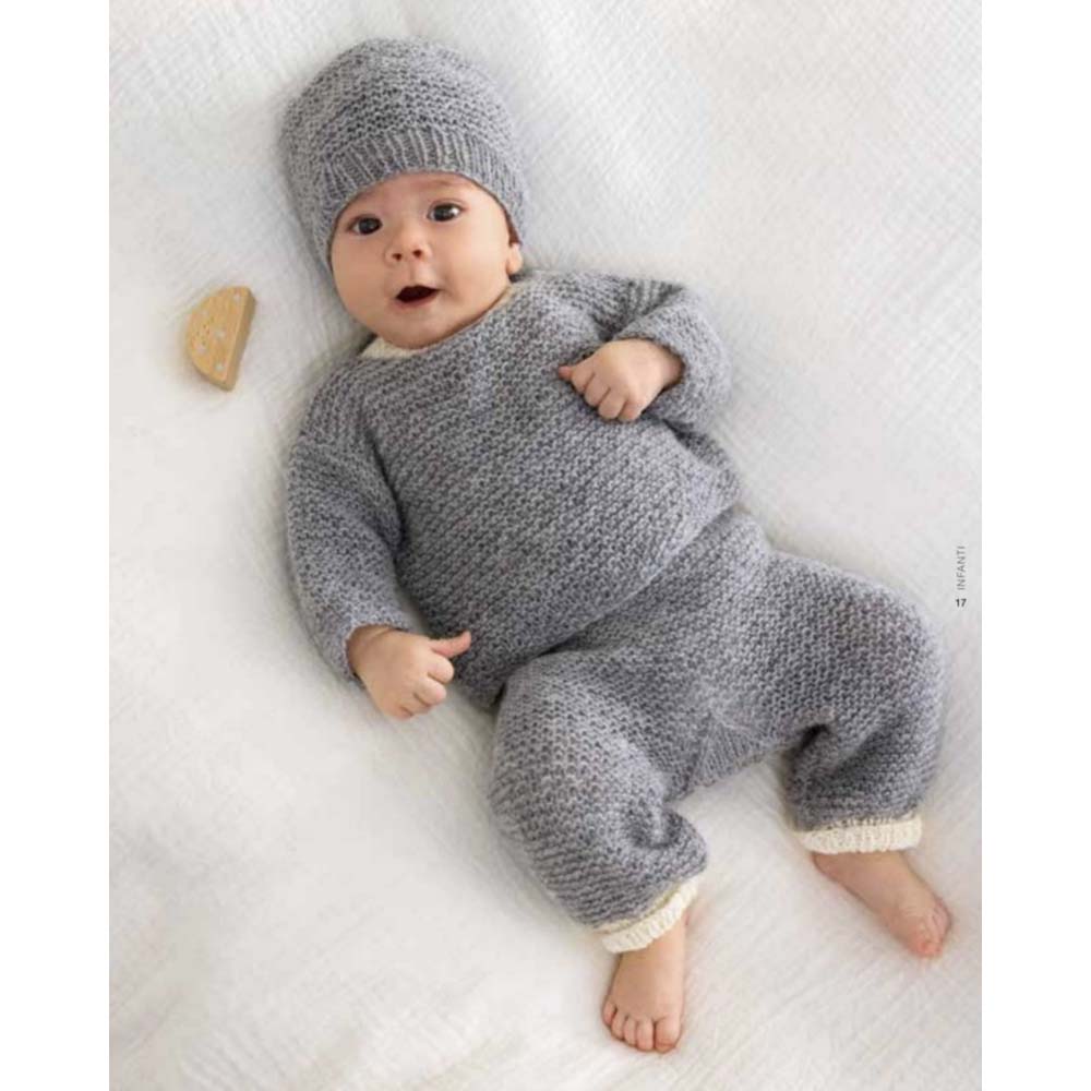 LANA GROSSA חוברת סריגה לתינוקות NO. 21 - מהדורה גרמנית