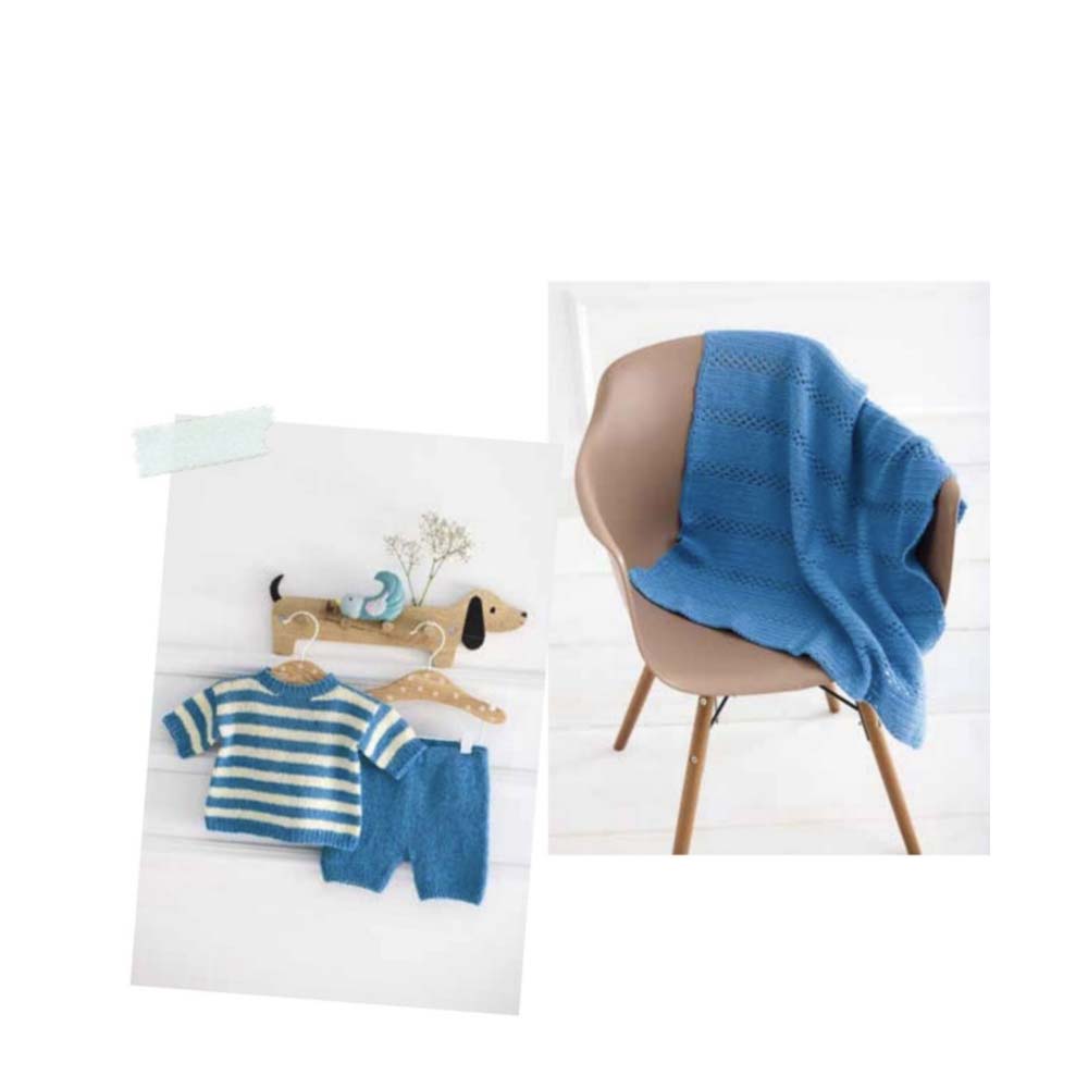 LANA GROSSA חוברת סריגה לתינוקות NO. 21 - מהדורה גרמנית