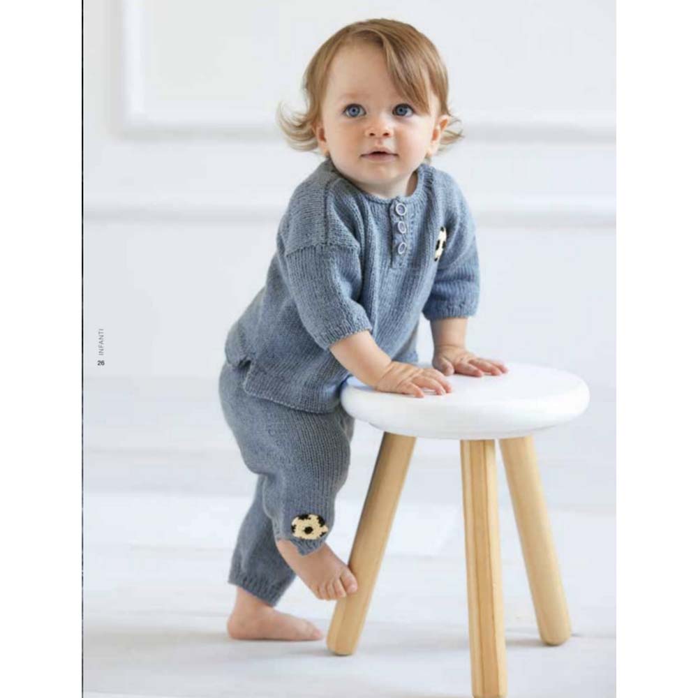 LANA GROSSA חוברת סריגה לתינוקות NO. 21 - מהדורה גרמנית