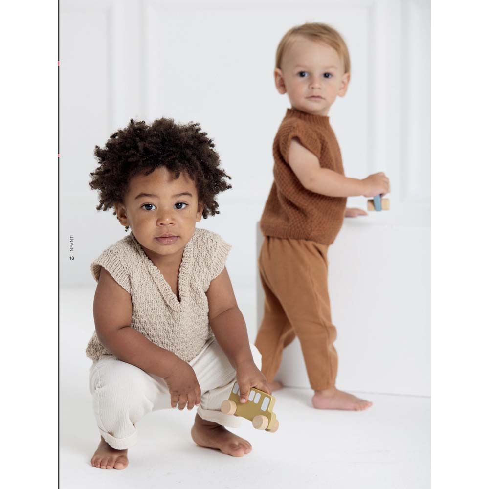 LANA GROSSA חוברת סריגה לתינוקות NO. 20 - מהדורה גרמנית