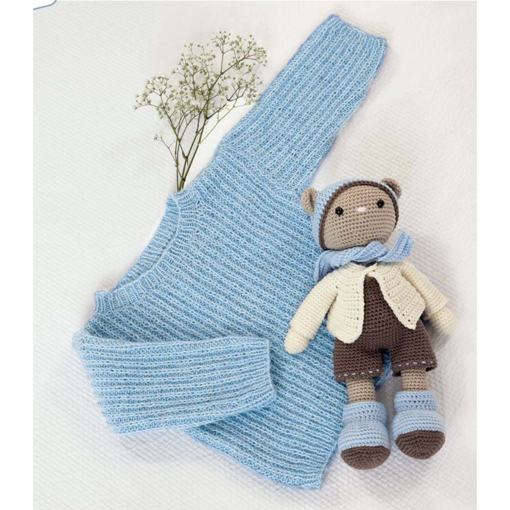 LANA GROSSA חוברת סריגה לתינוקות NO. 19 - מהדורה גרמנית