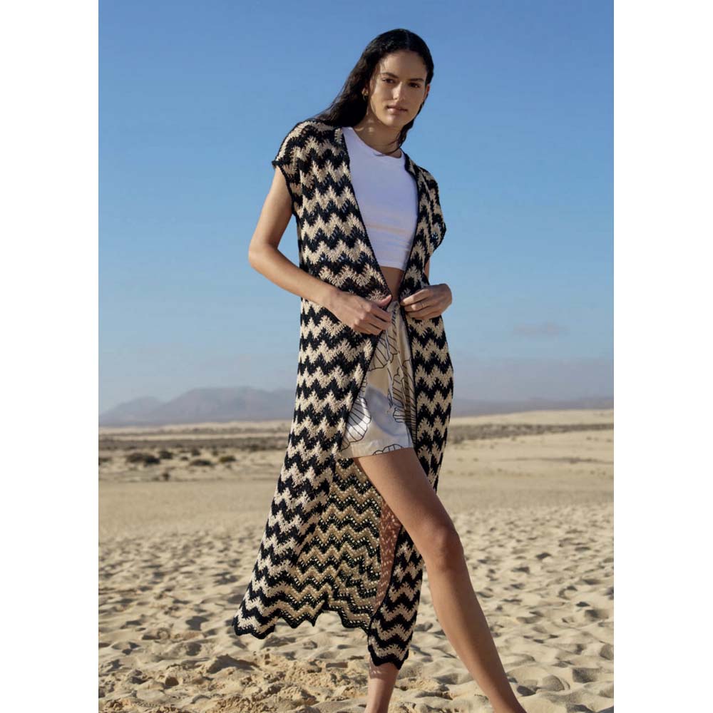 LANA GROSSA חוברת סריגה במסרגה אחת מס׳6 - מהדורה גרמנית