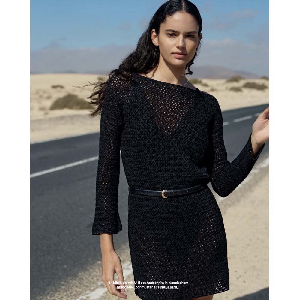 LANA GROSSA חוברת סריגה במסרגה אחת מס׳6 - מהדורה גרמנית