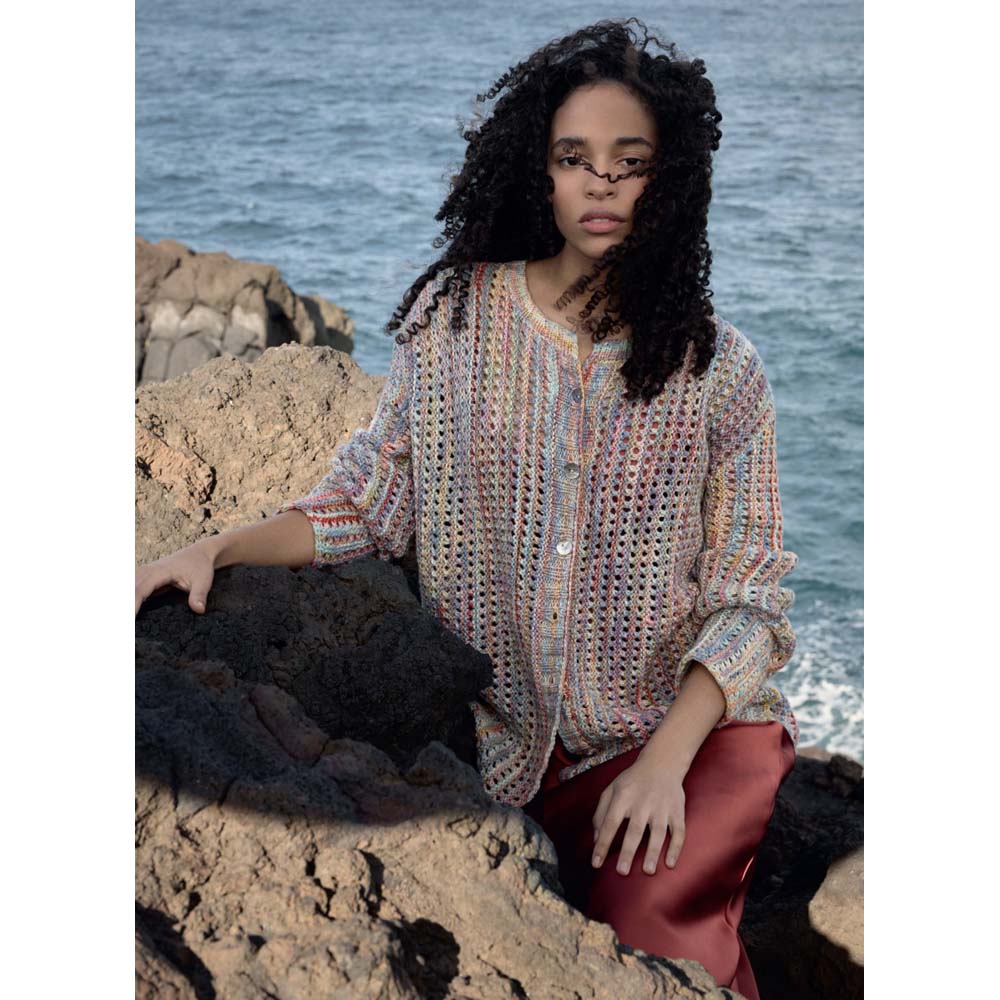 LANA GROSSA חוברת סריגה צבעונית מס׳15 - מהדורה גרמנית