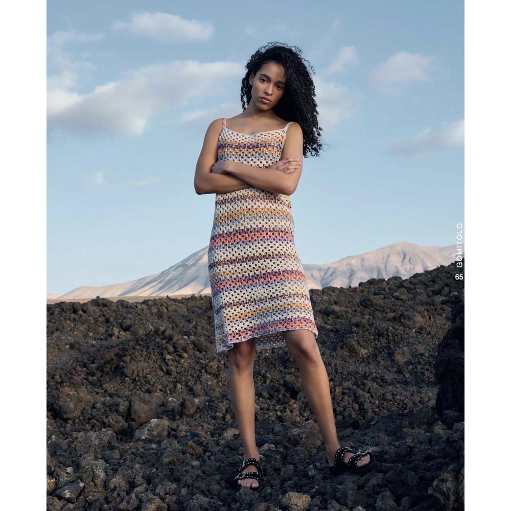 LANA GROSSA חוברת סריגה צבעונית מס׳15 - מהדורה גרמנית