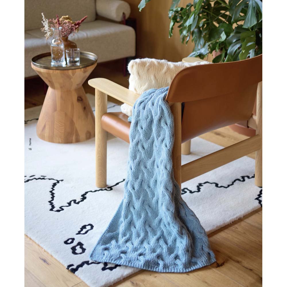 LANA GROSSA חוברת סריגה לבית מס׳77 - מהדורה גרמנית