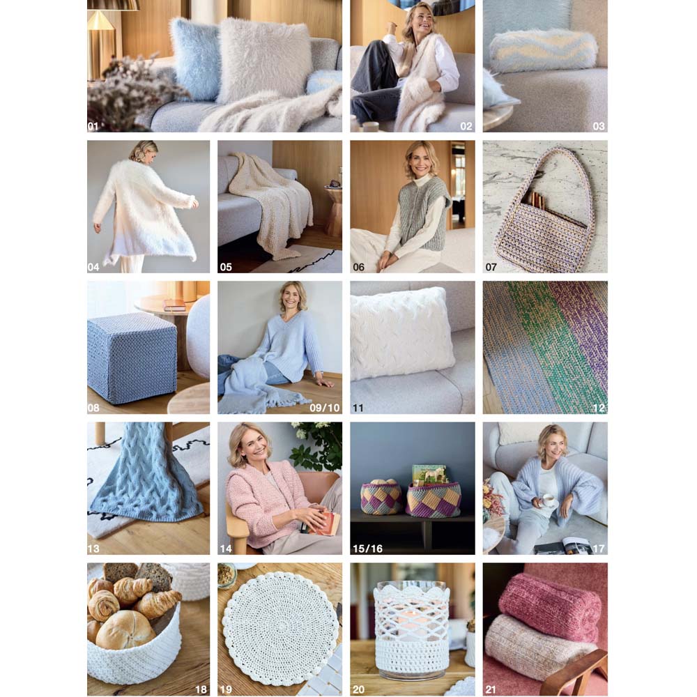 LANA GROSSA חוברת סריגה לבית מס׳77 - מהדורה גרמנית