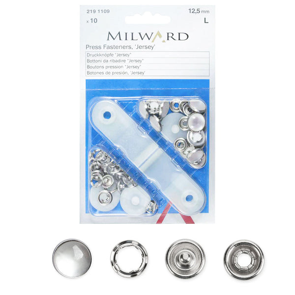 לחצניות פנינה 12.5 מ״מ לבדים קלים