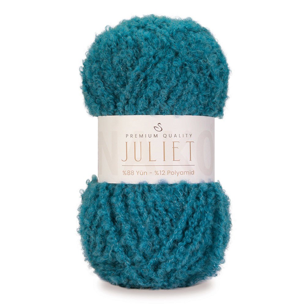 ג׳ולייט חוטי בוקלה פרימיום למסרגות 8-10 JULIET