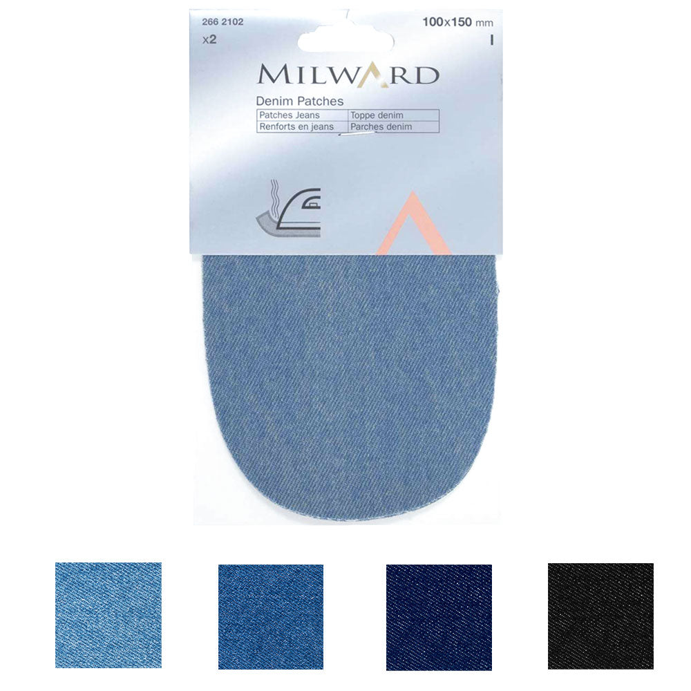 טלאי פאטצ׳ ג׳ינס לתפירה או גיהוץ