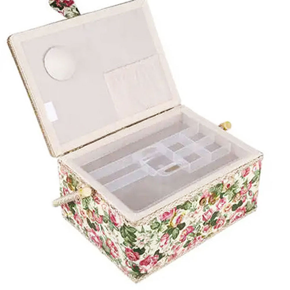 קופסת תפירה מרופדת