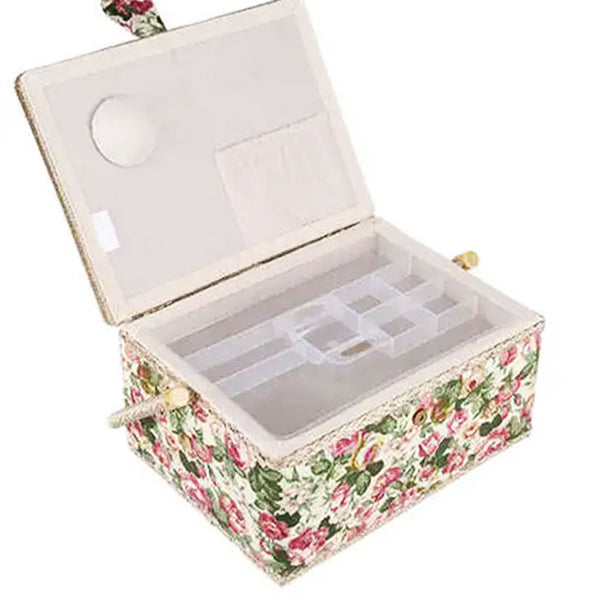 קופסת תפירה מרופדת