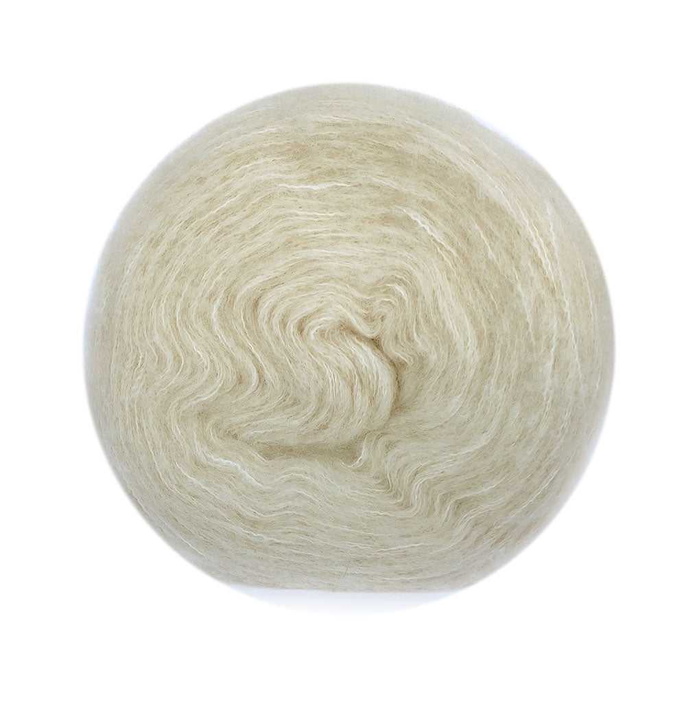 צמר אלפקה לסריגת שאלים 100g/1000-1500m FEEL GREEN / ALPACA 70