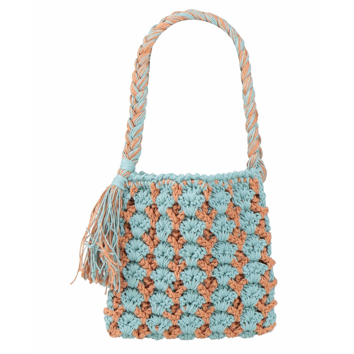 דוגמאות סריגת תיק במסרגה אחת