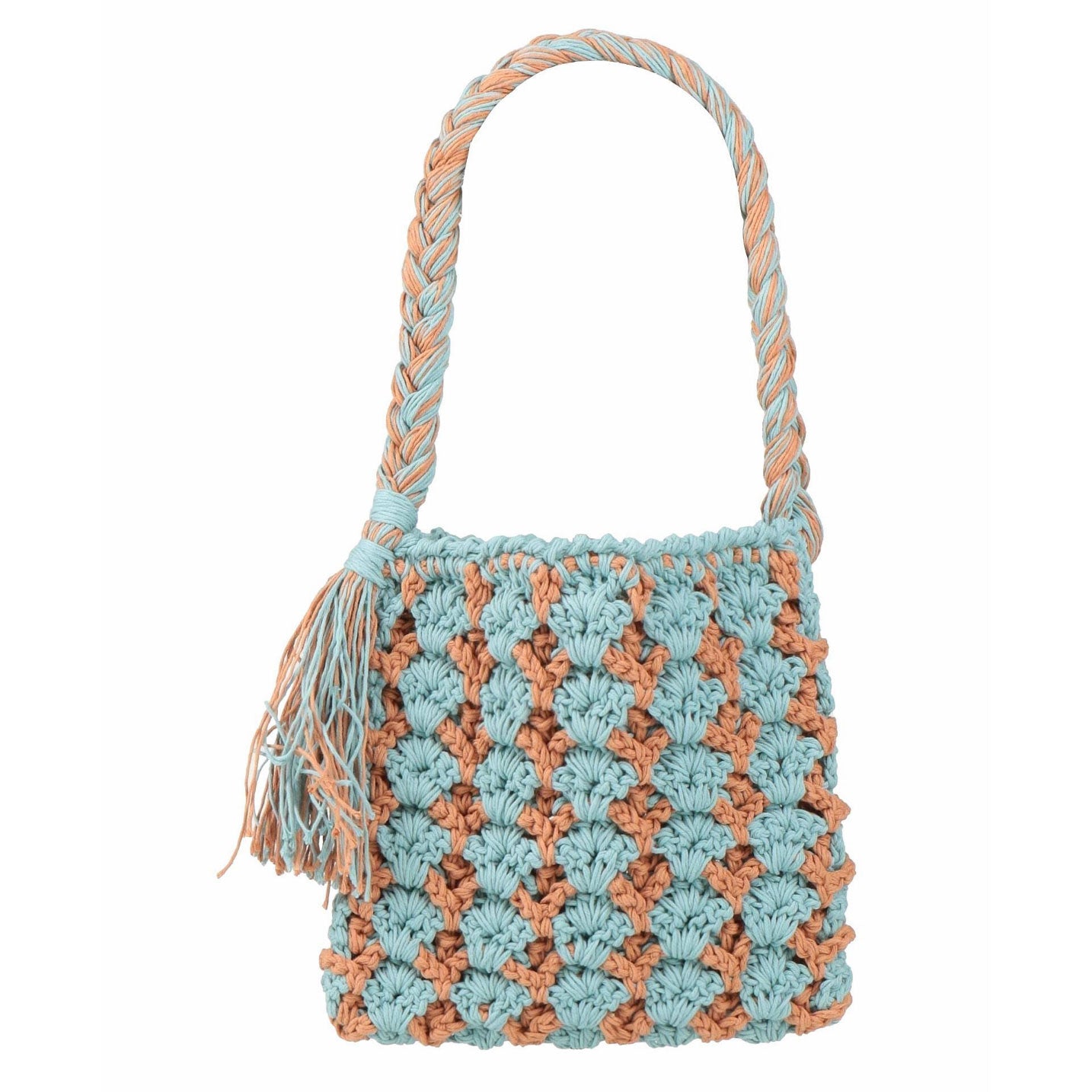 דוגמאות סריגת תיק במסרגה אחת