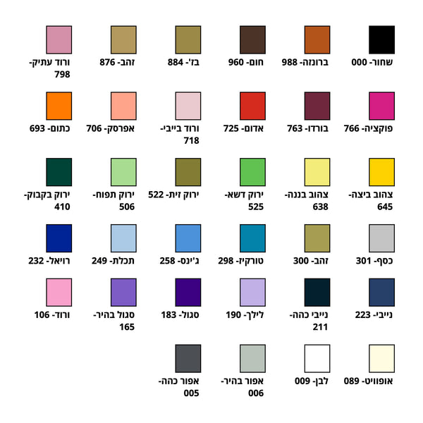 אלכסון סאטן רחב לגימור קצוות הבד, לפי מטר/גליל