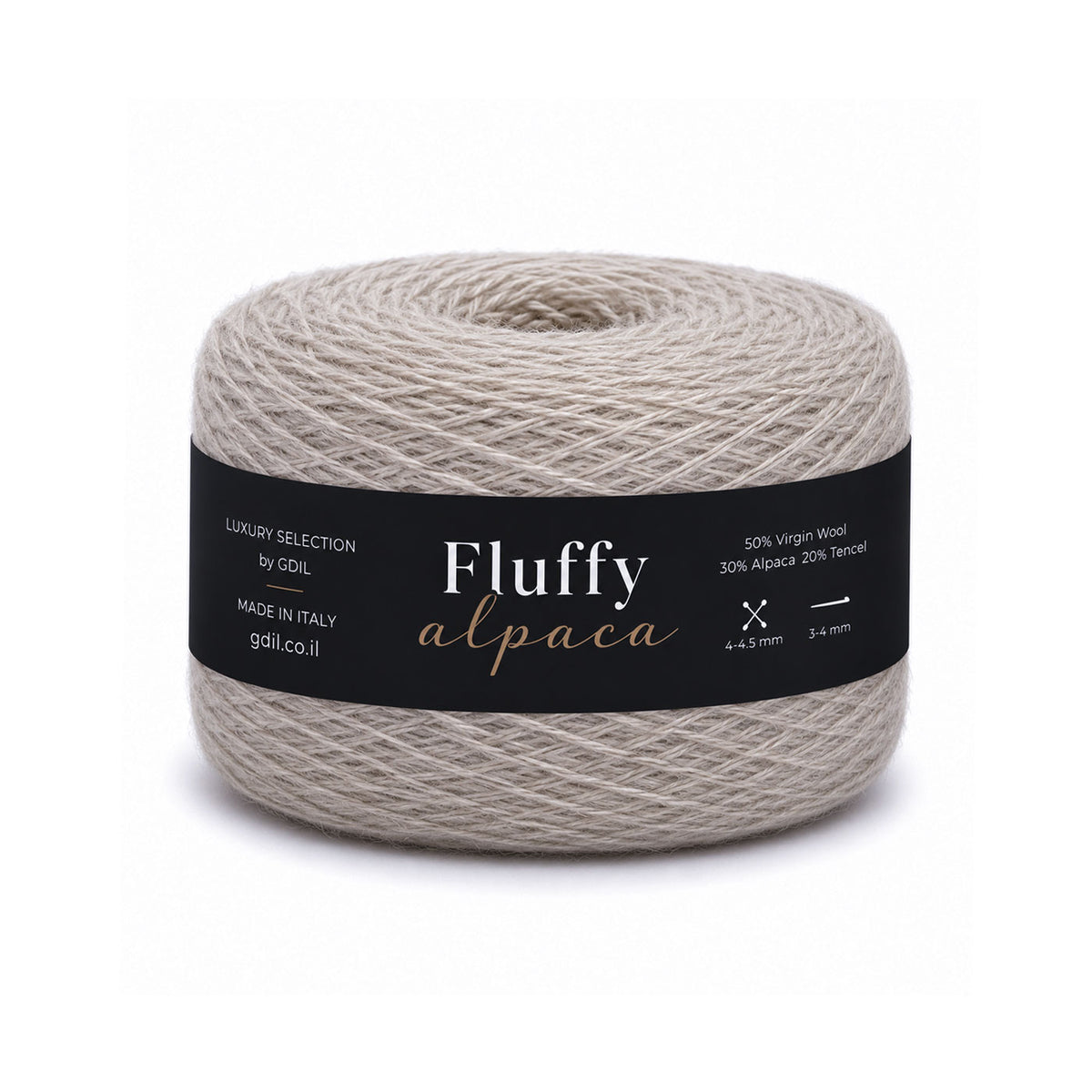 100g/300m צמר יוקרתי שילוב מרינו עם אלפקה FLUFFY ALPACA tencel