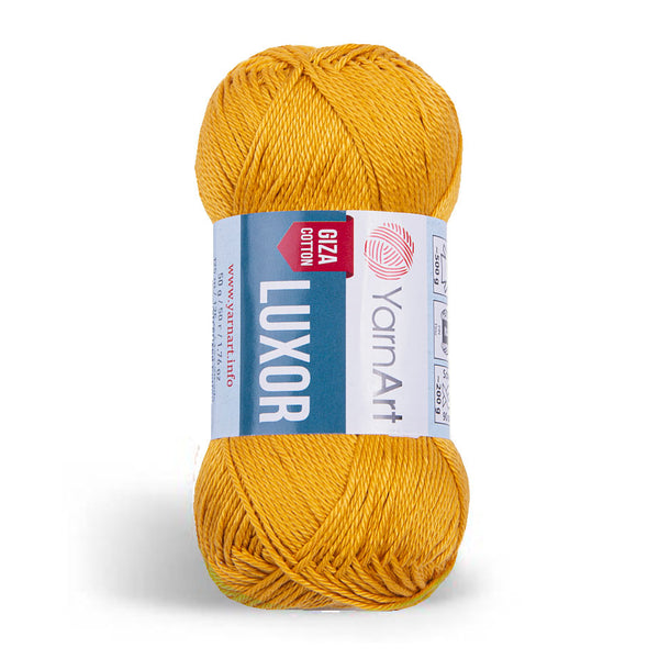 לוקסור חוטי כותנה לסריגת יד LUXOR 50g/125m