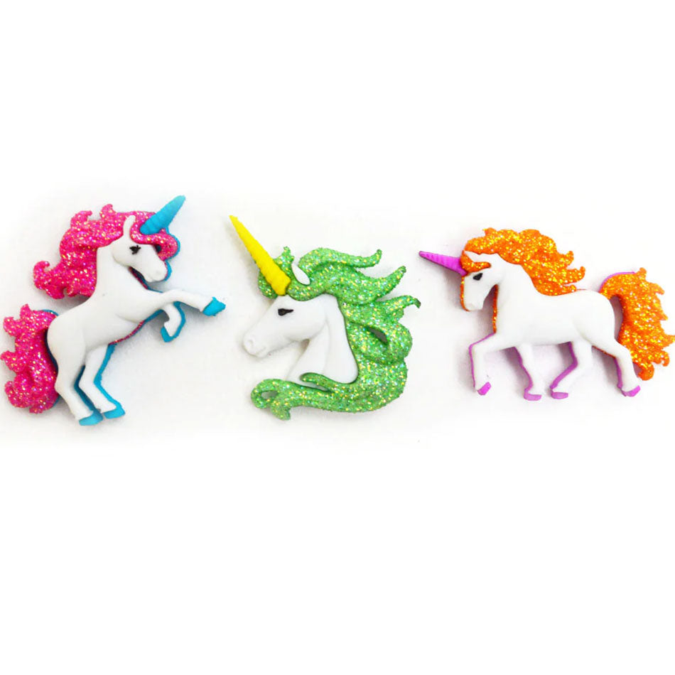 חד קרן  Unicorn - כפתורים מעוצבים