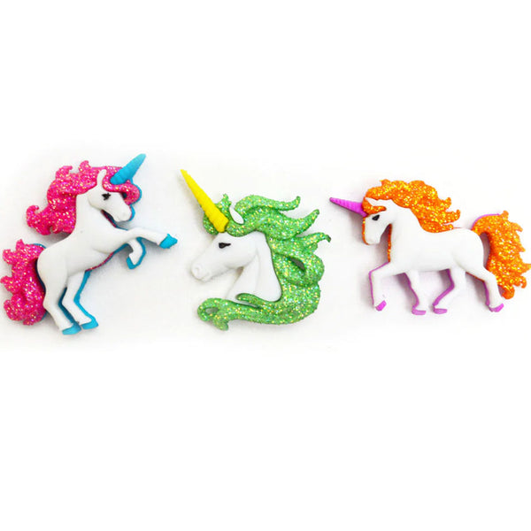 חד קרן  Unicorn - כפתורים מעוצבים